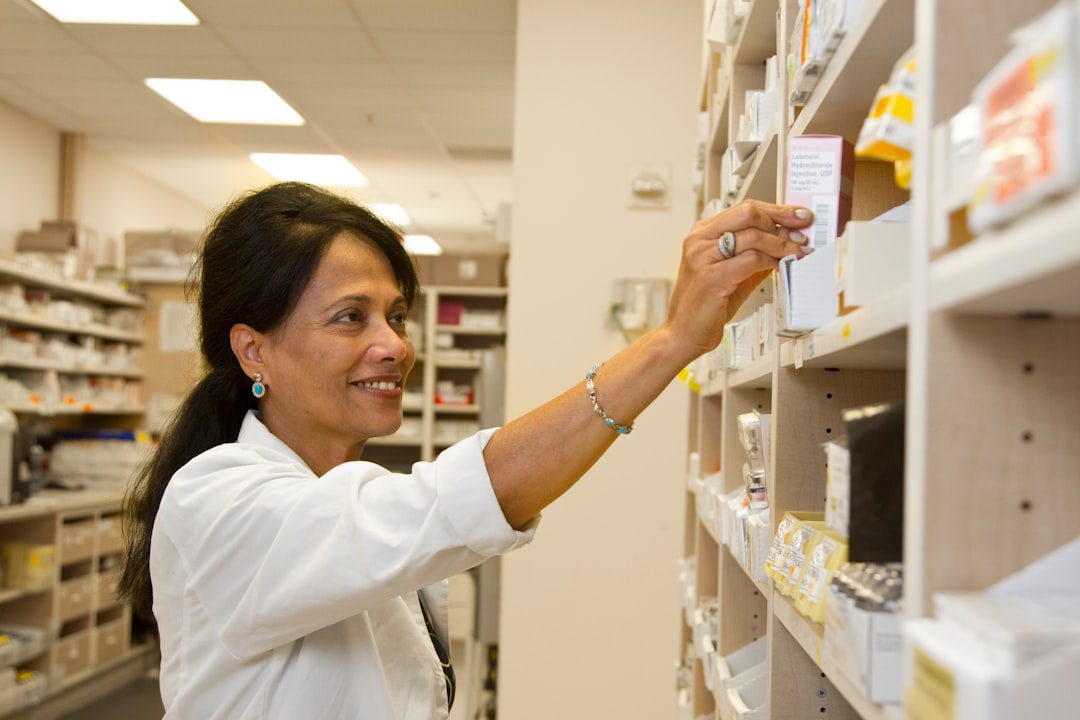 Photo Pharmacy shelves