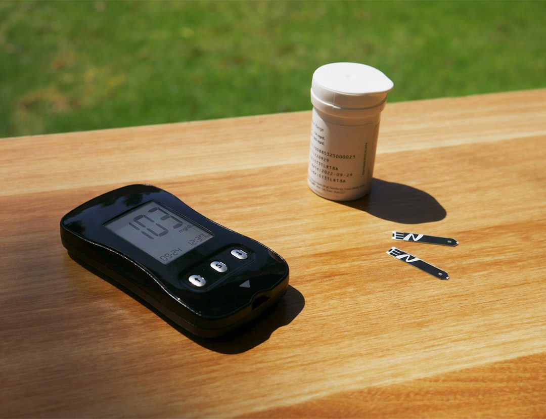 Photo Blood sugar monitor