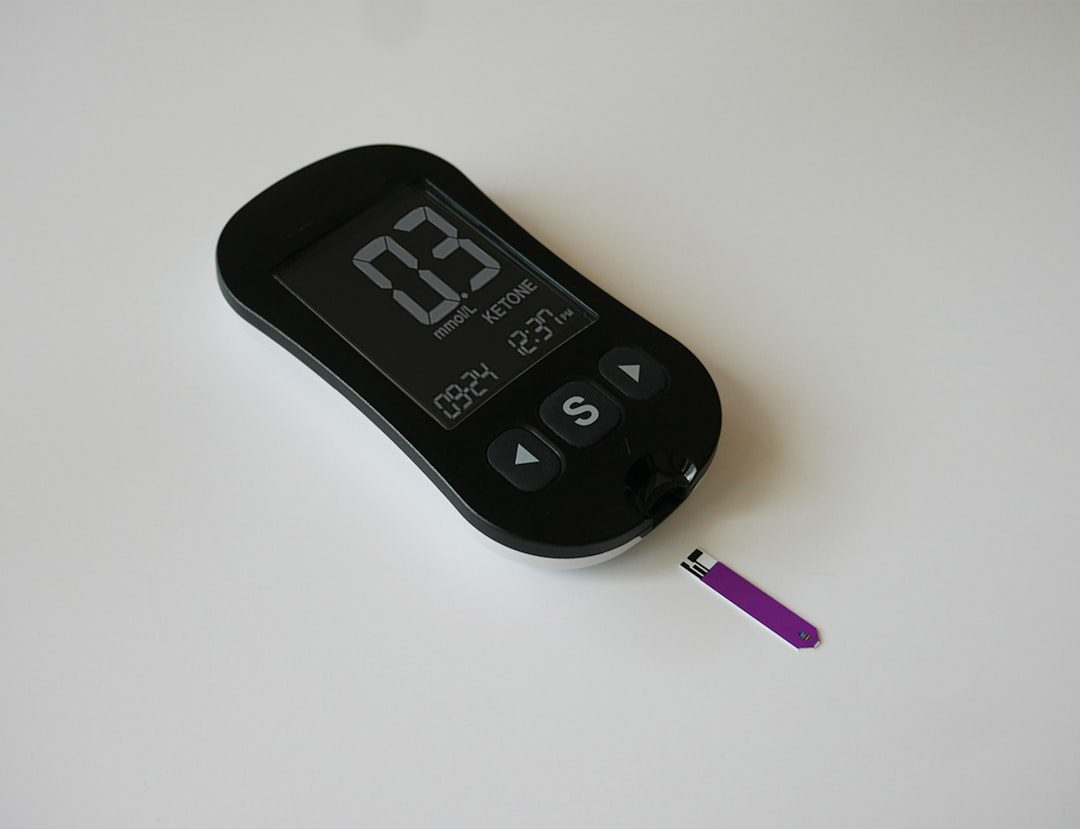 Photo Blood sugar monitor